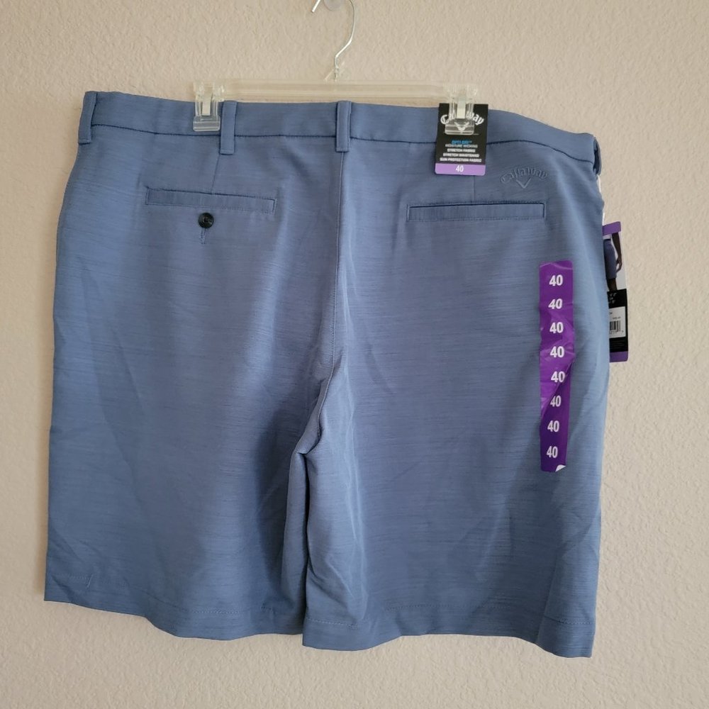 Callaway Mens Active Strech Waistband Shorts Opti-Dry NWT - Picture 4 of 4